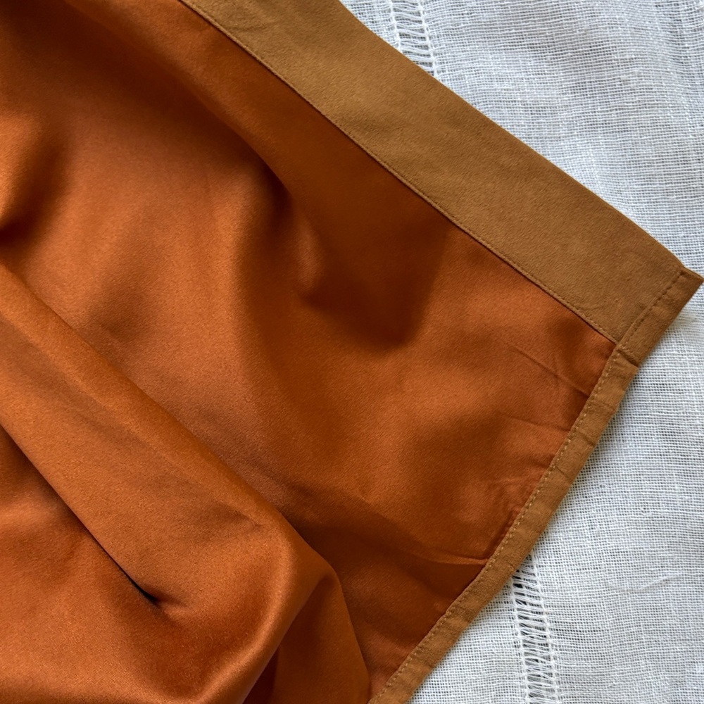 Trust USA Men’s Vintage Faux Suede Button Down - Picture 9 of 14